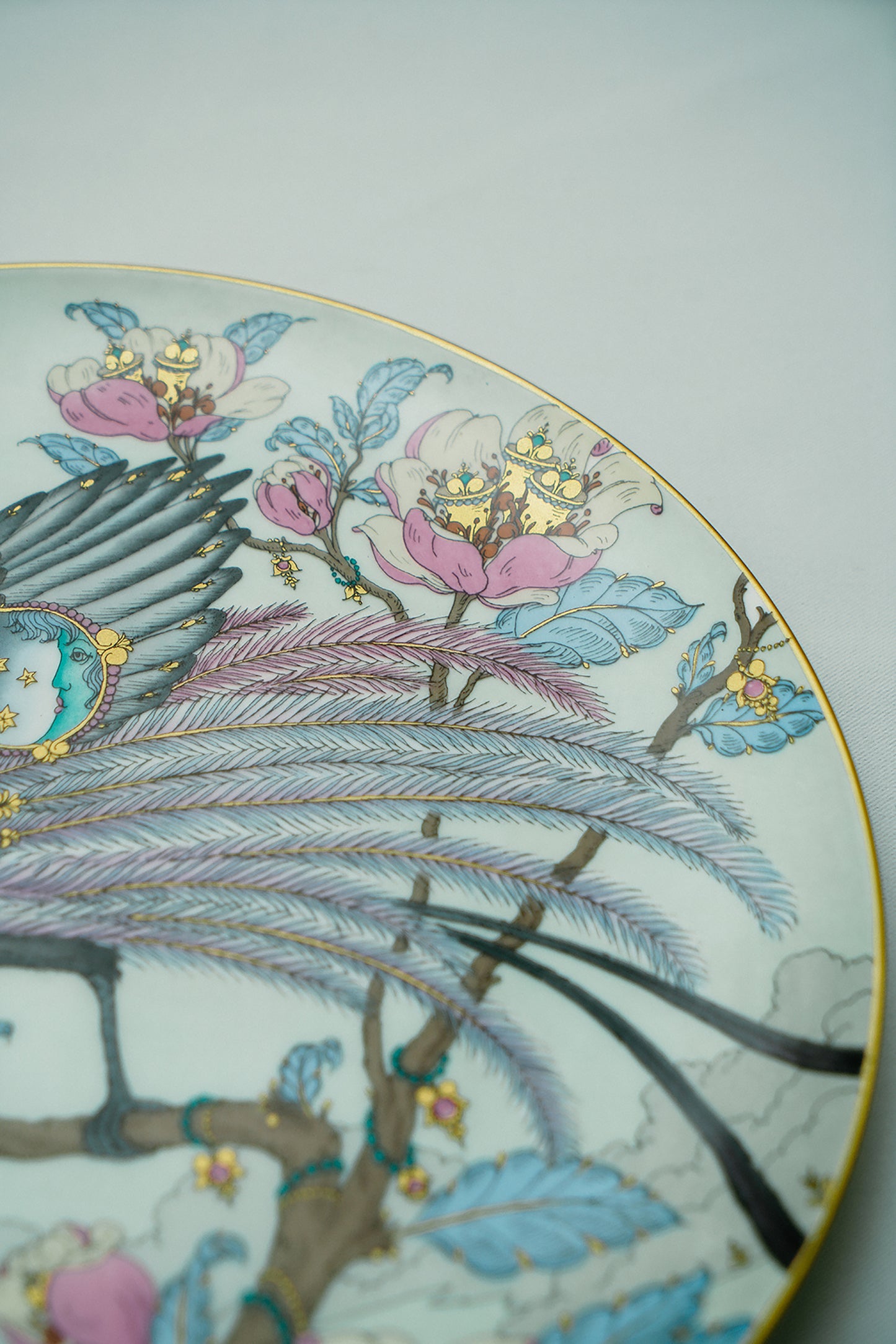 Paradiso' Peacok Plate