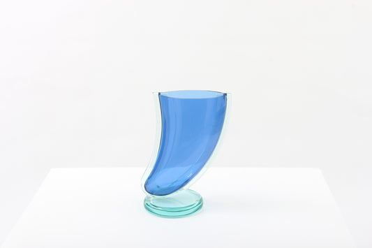 Cristal Arte vase by Giorgio Berlini, 1970s