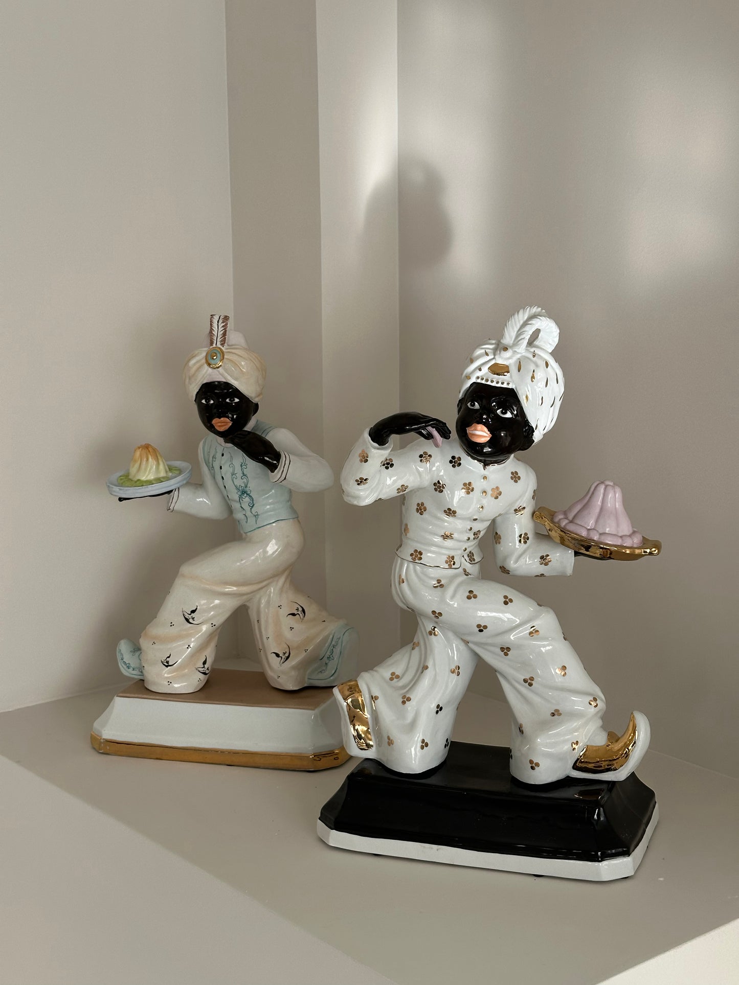 Pair of Neundorf ceramics, 1950s