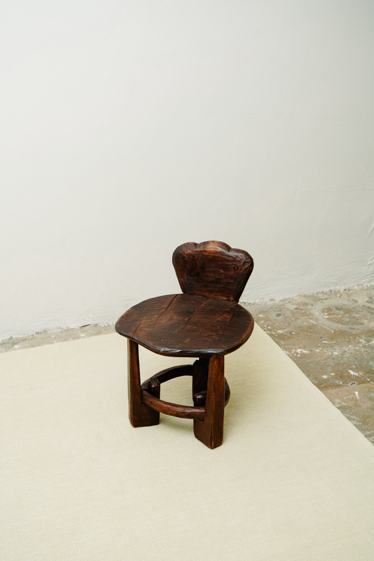 Mid century organic stool, 1950s