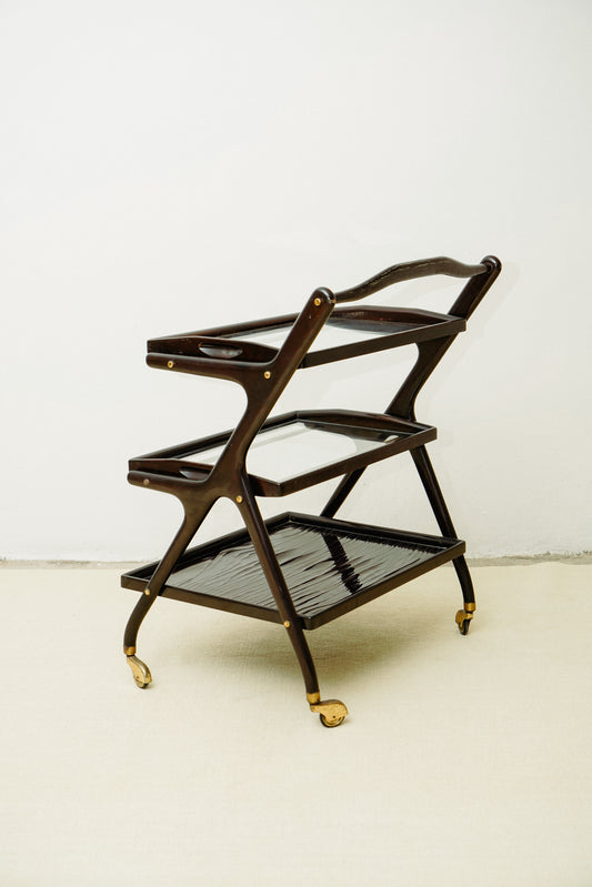 Cesare Lacca bar cart, 1950s