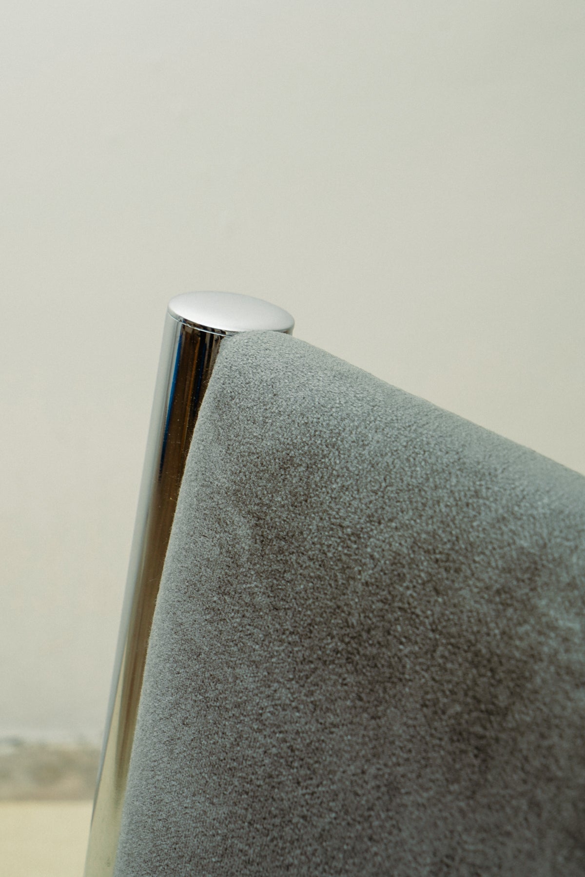 Chromed tubular chair, 1970s