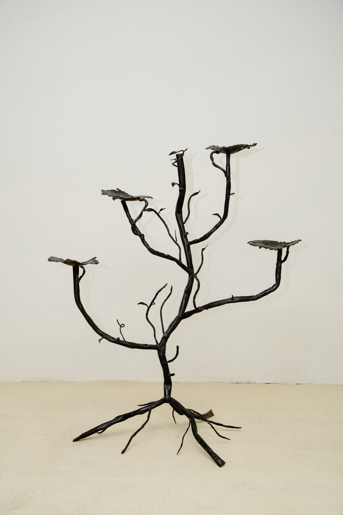 Fer forgé flowerpot stand