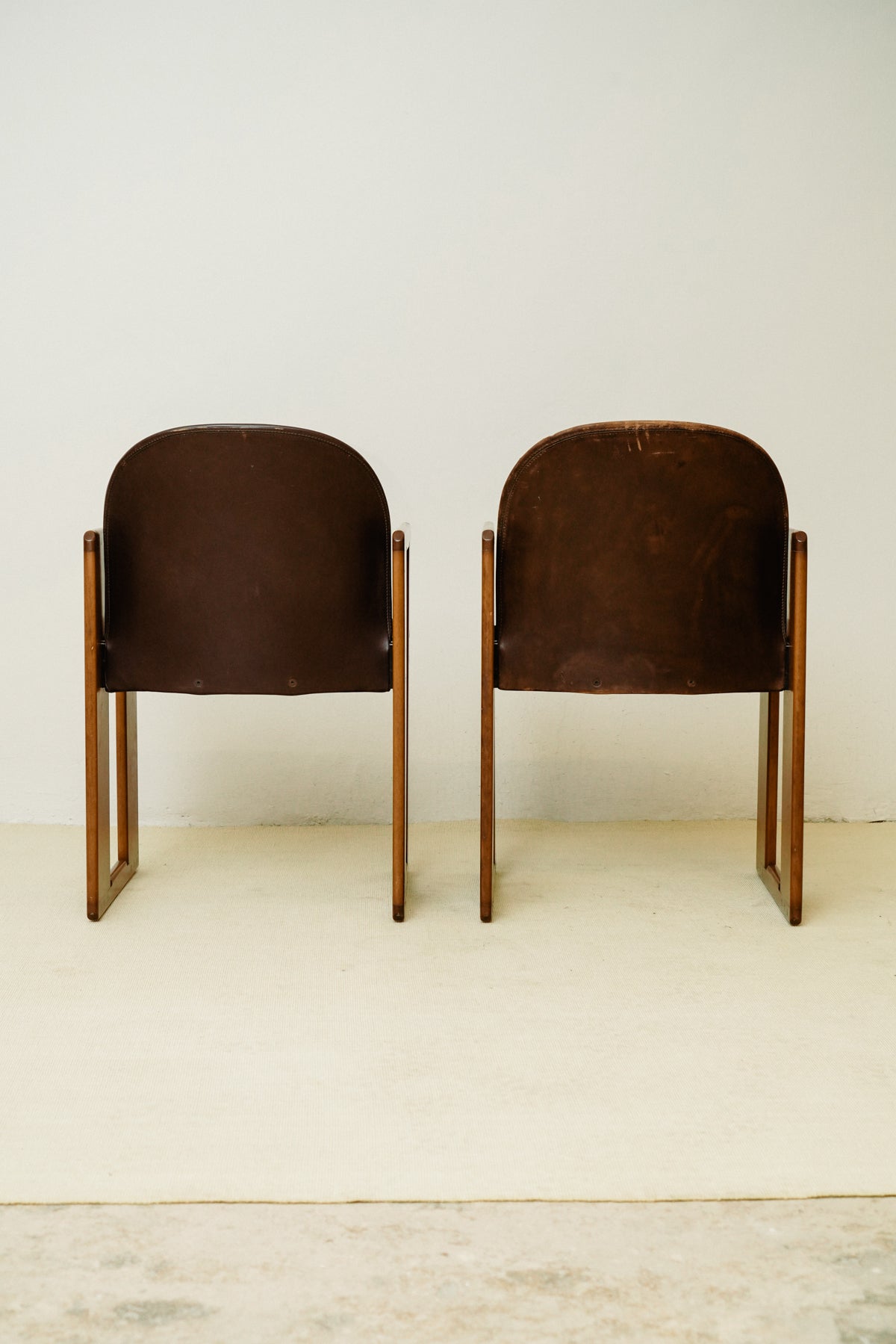 Dialogo chairs by Afra and Tobia Scarpa for B&B Italia, 1970s (set of 2)