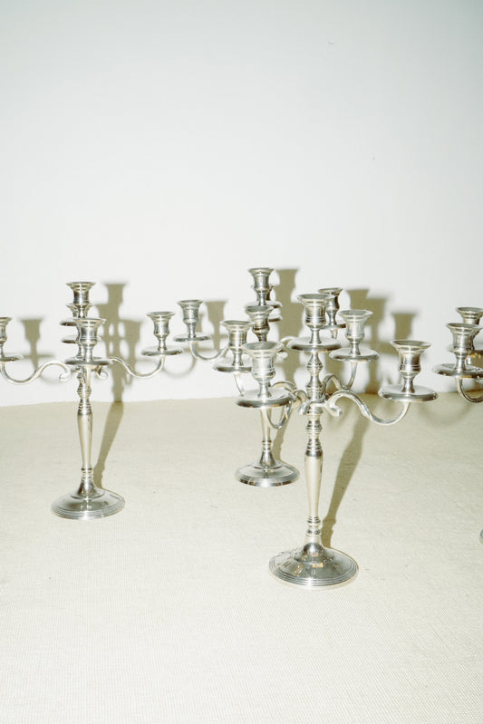 Set of 4 candleholders