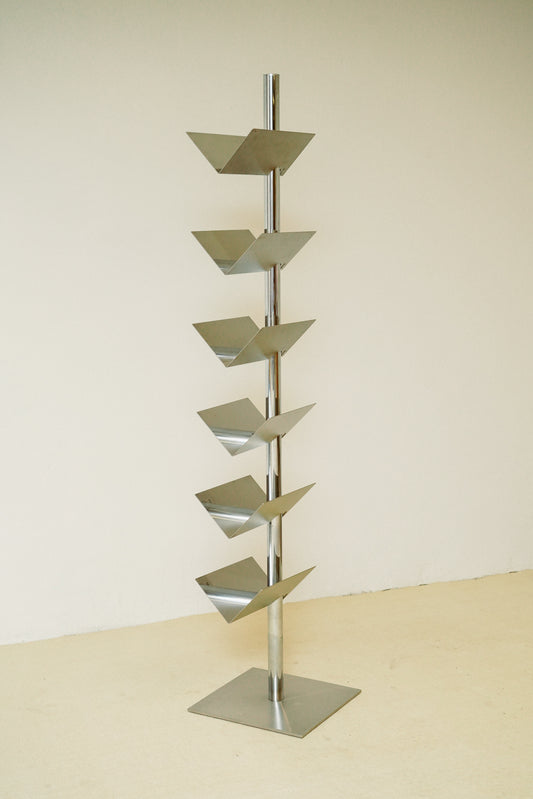 Stainless steel shelves, 1990s