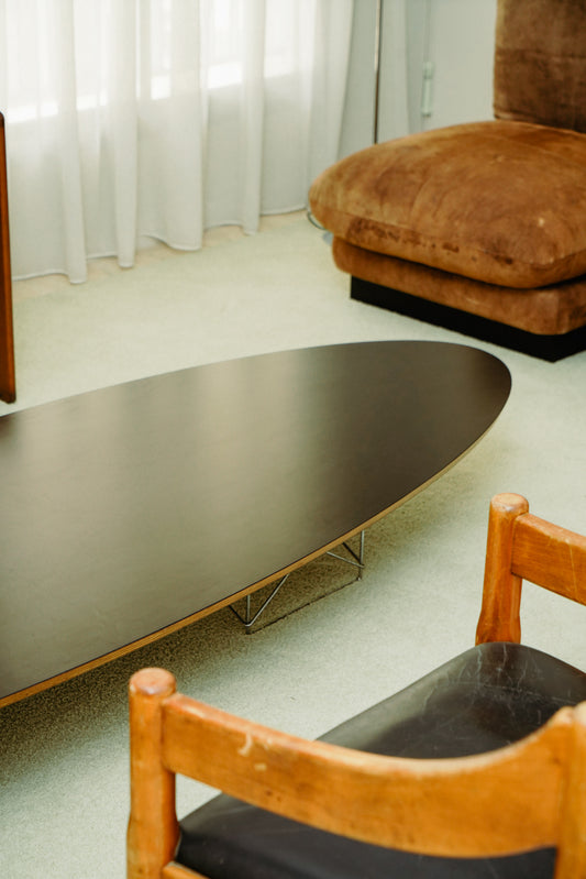 Elliptical ETR table by Charles & Ray Eames for Vitra, 1990s