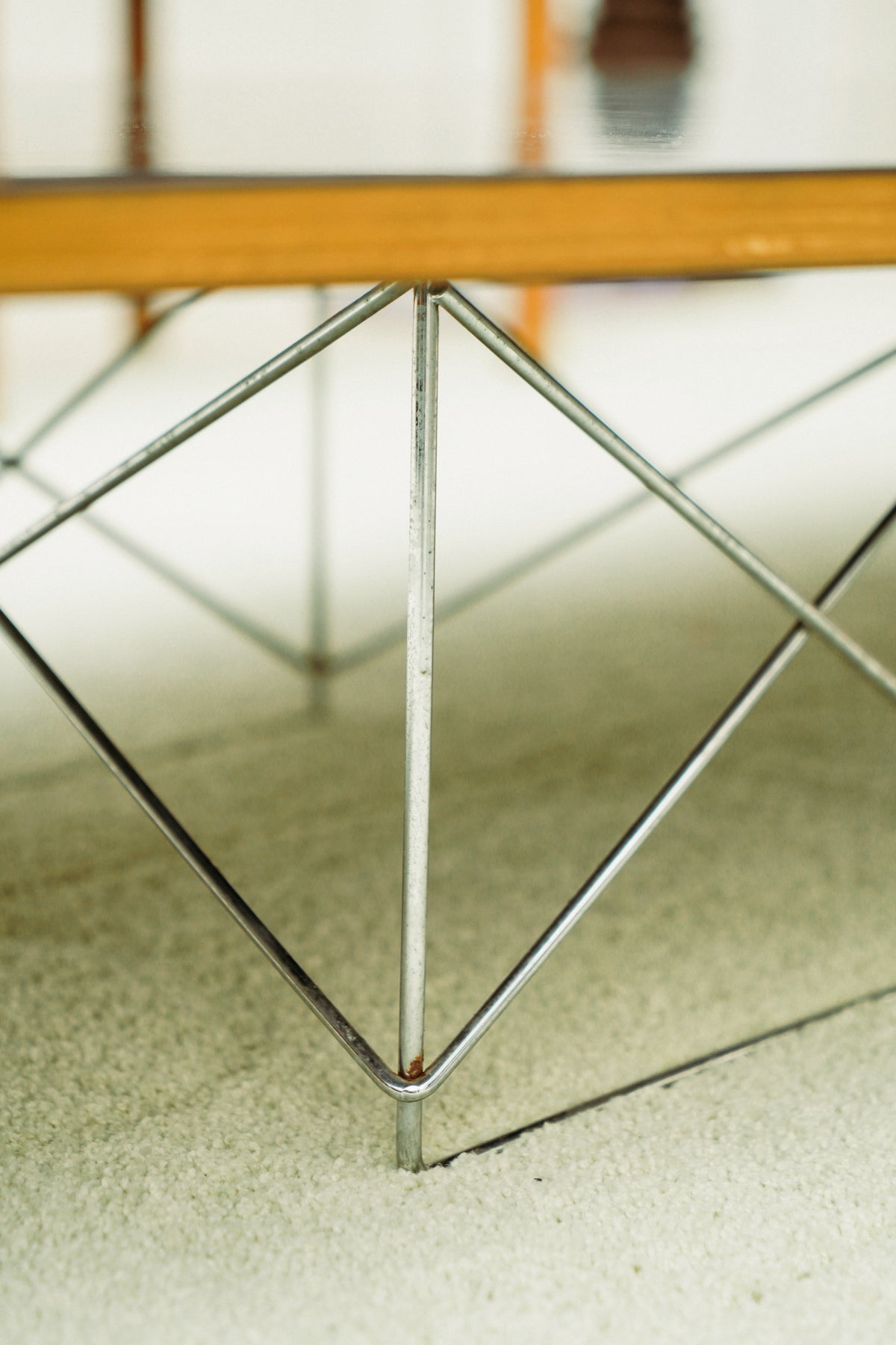 Elliptical ETR table by Charles & Ray Eames for Vitra, 1990s