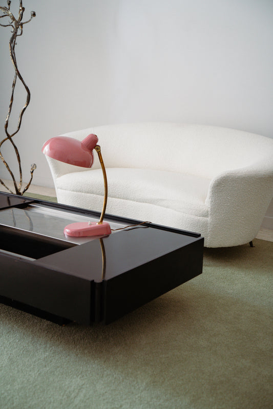 Coffee table with dry bar, 1980s