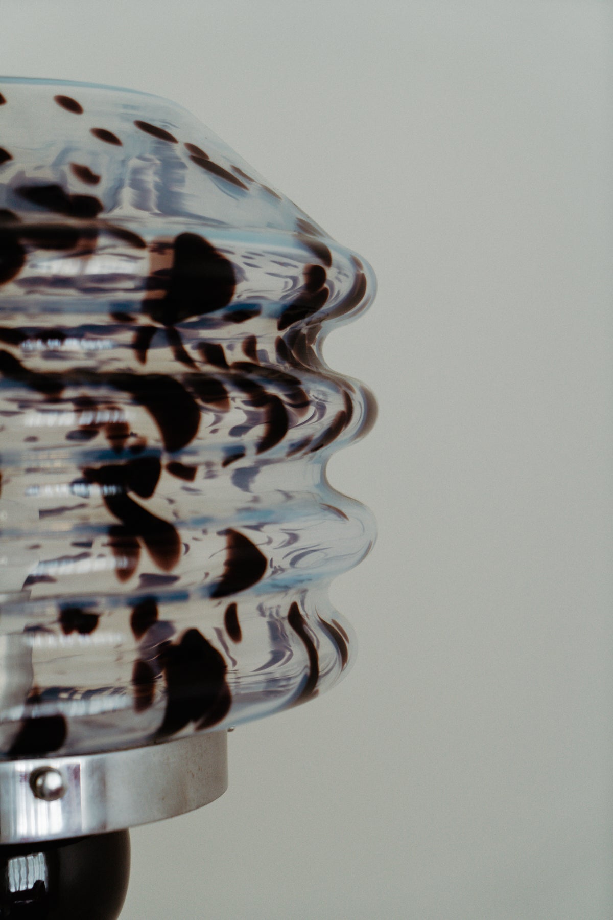 Murano table lamp in the style of Mazzega, 1970s