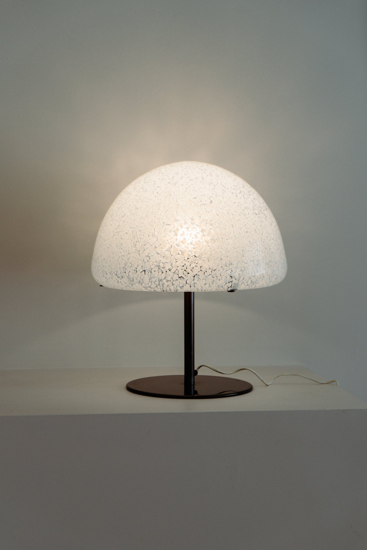 Large Murano mushroom table lamp, 1970s