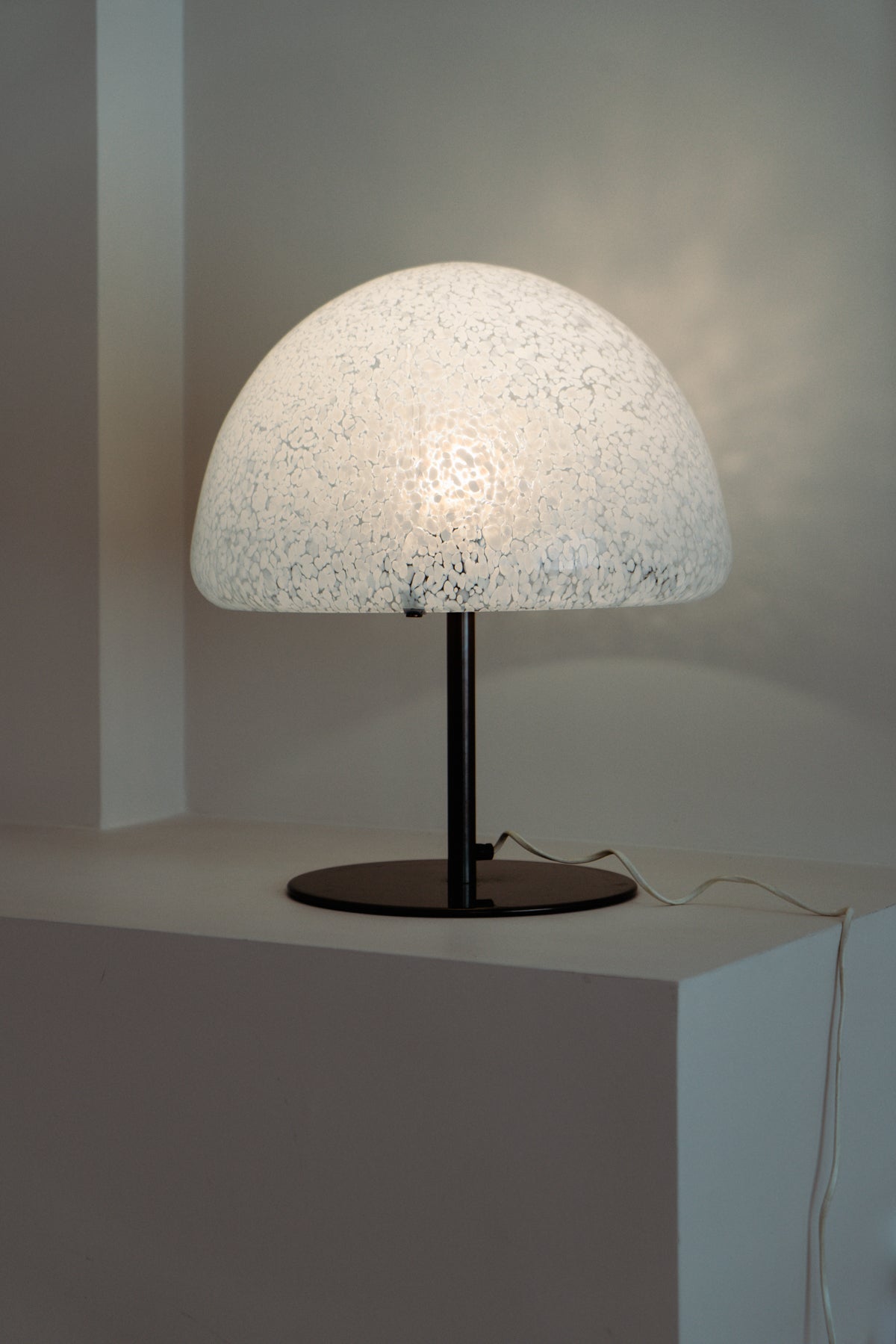 Large Murano mushroom table lamp, 1970s
