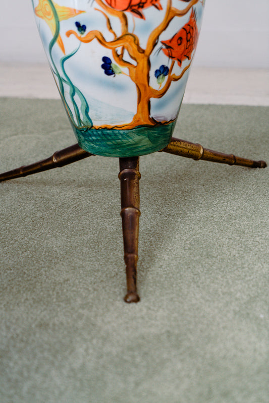 Ceramic side table, 1950s