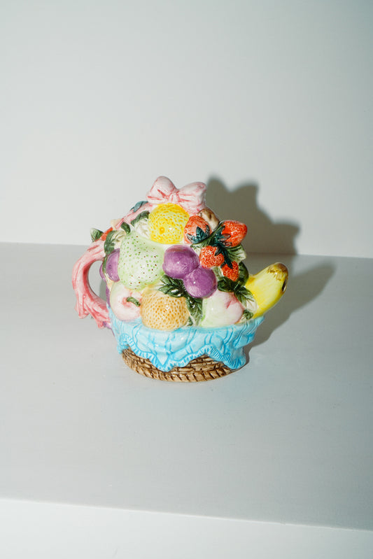Ceramic fruit teapot