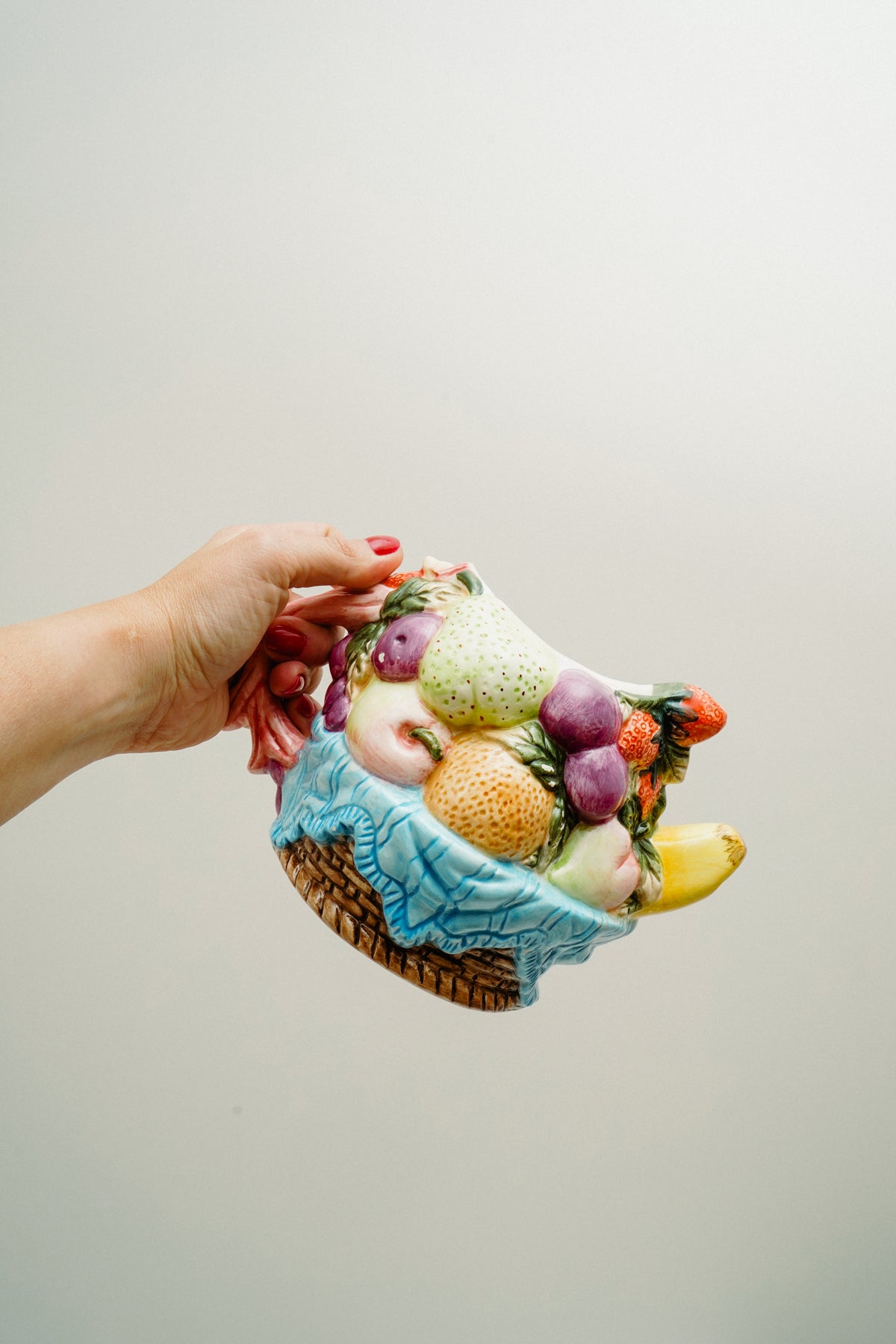 Ceramic fruit teapot