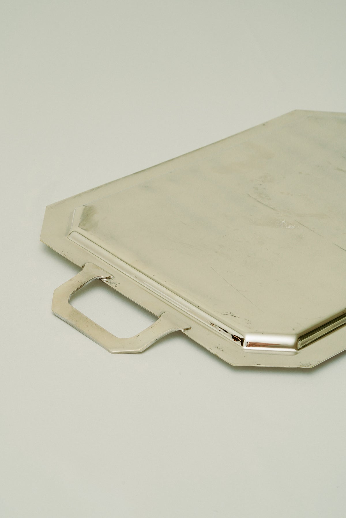 Big rectangular tray with handles