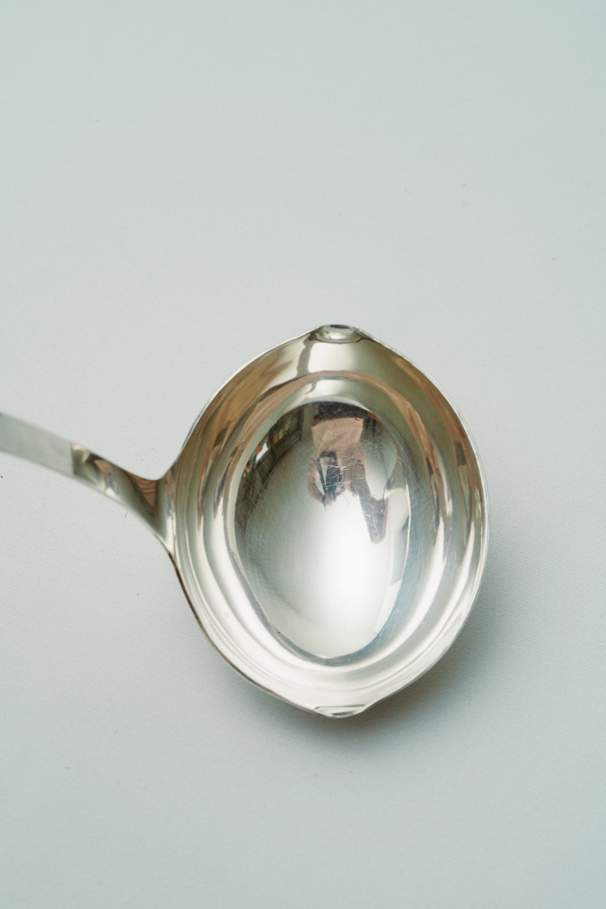 Double spouted serving ladle