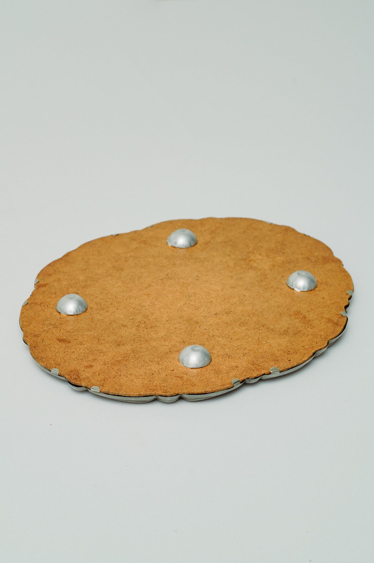 1950s small tray with mirror