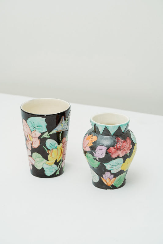 Set 2 Vallauris vases