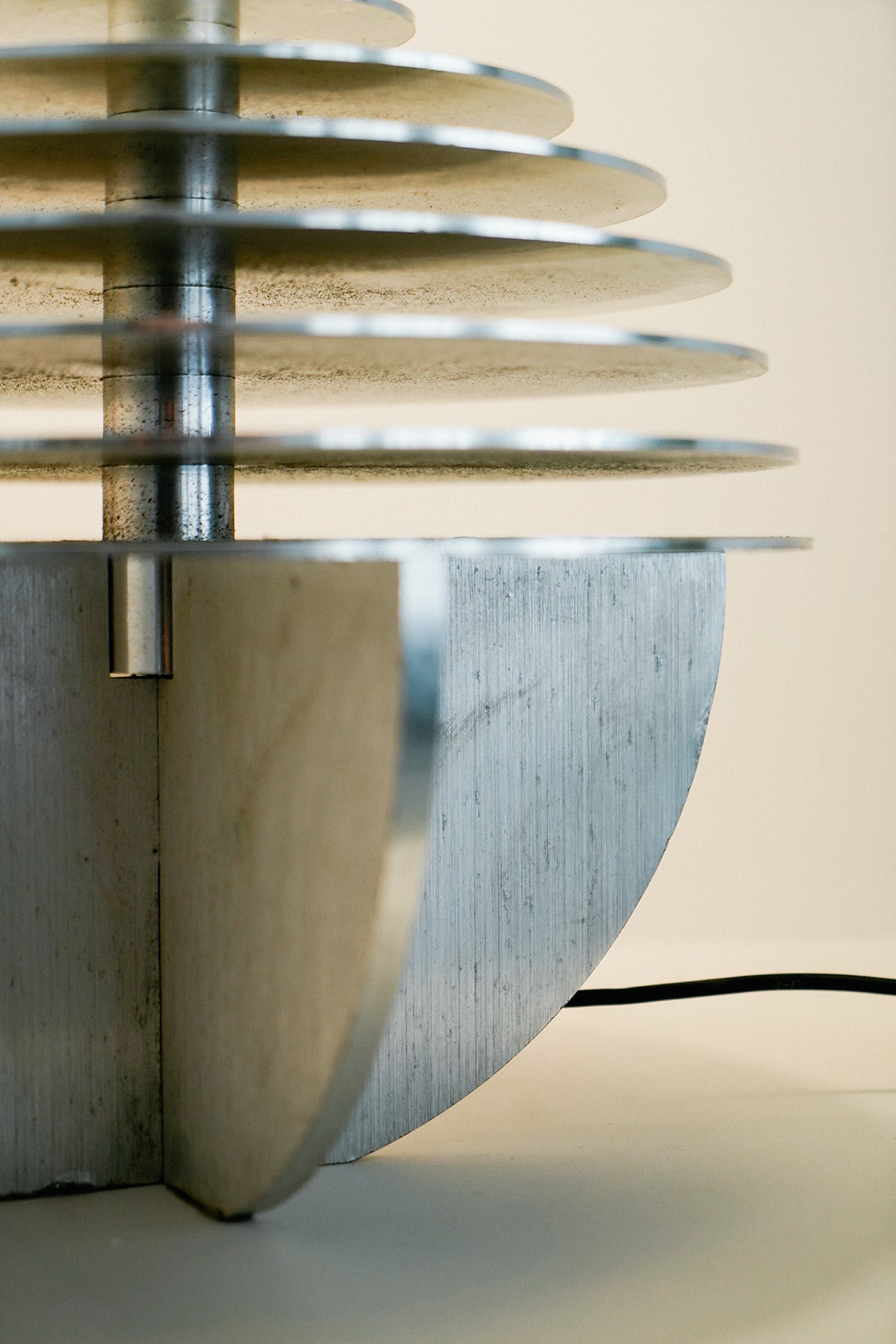 Saturn table lamp by Banci, 1970s