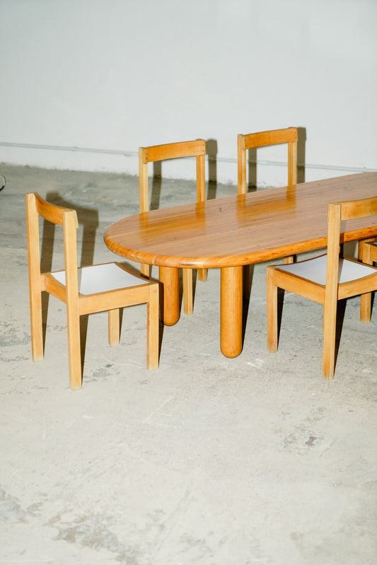 Oval coffee table, 1960s
