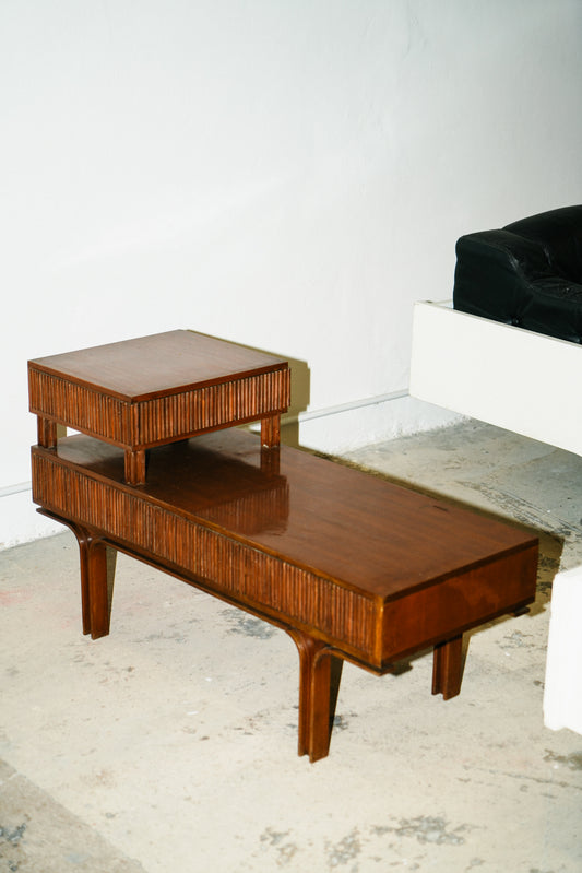 Wooden side table, 1960s