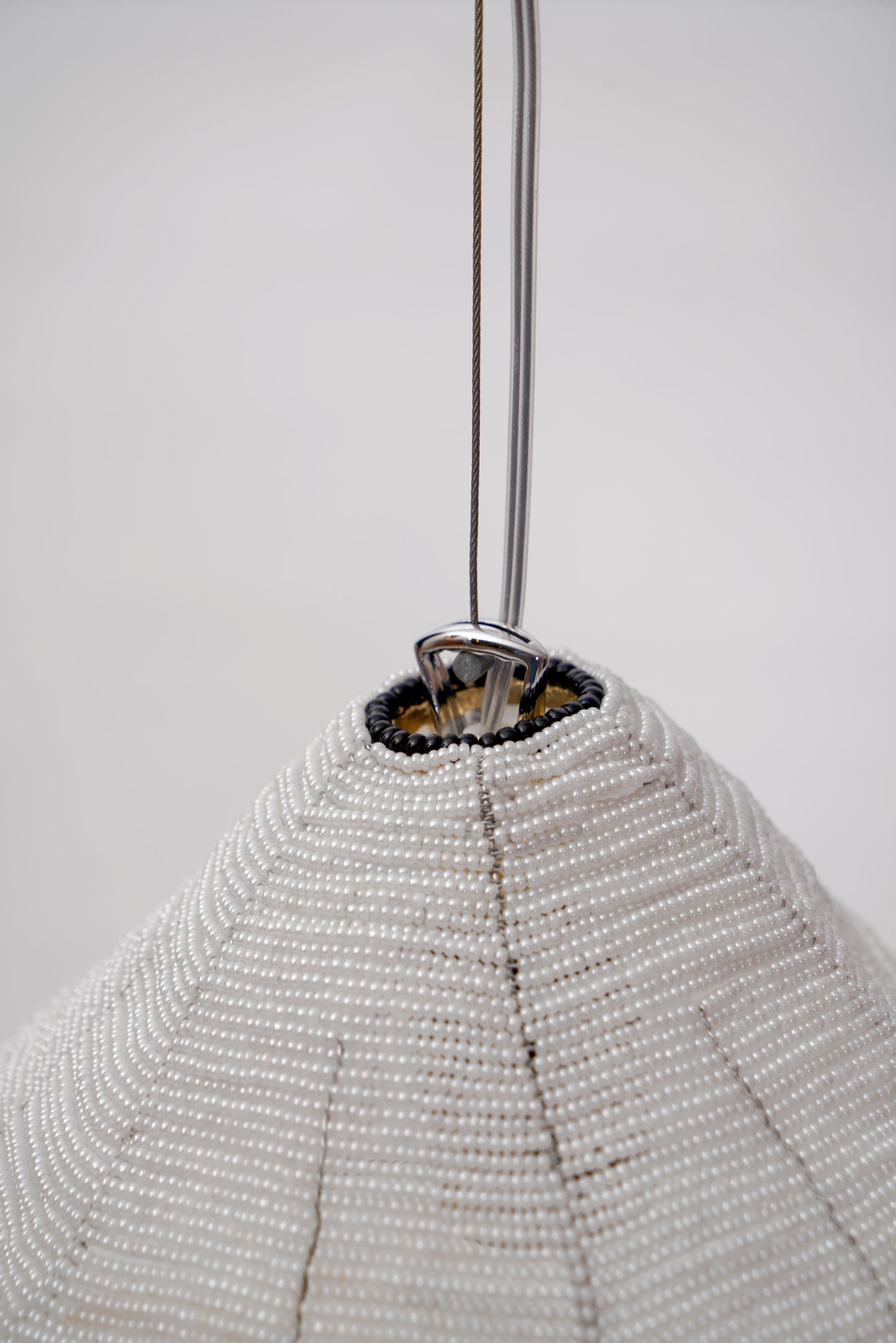 Sarasar beaded ceiling lamps by Roberto Pamio and Renato Toso for Leucos, 1980s