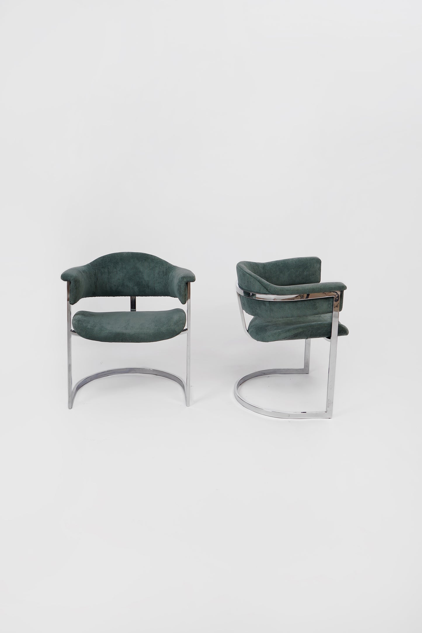 Set of 2 Vittorio Introini for Mario Sabot armchairs, 1970s
