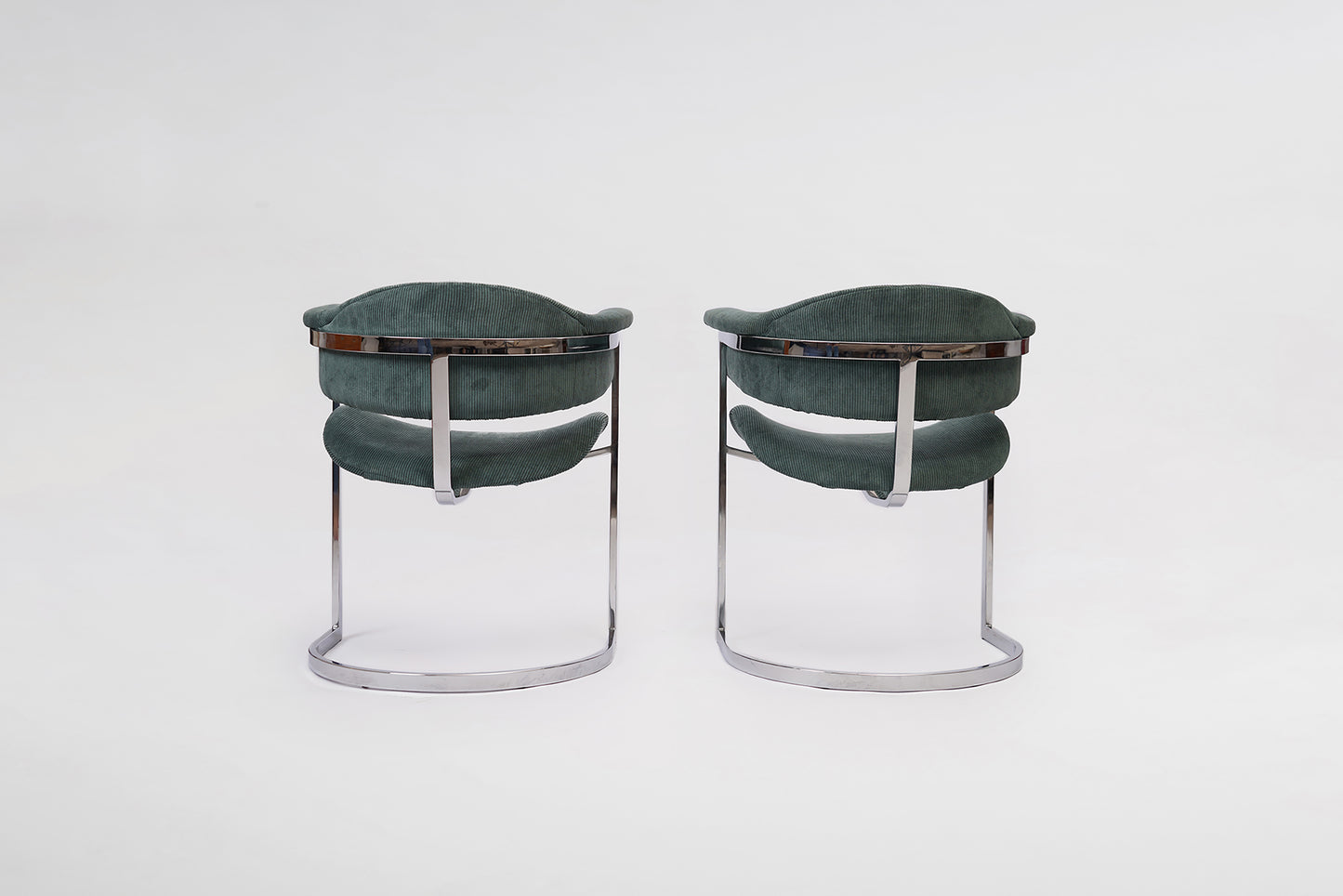 Set of 2 Vittorio Introini for Mario Sabot armchairs, 1970s