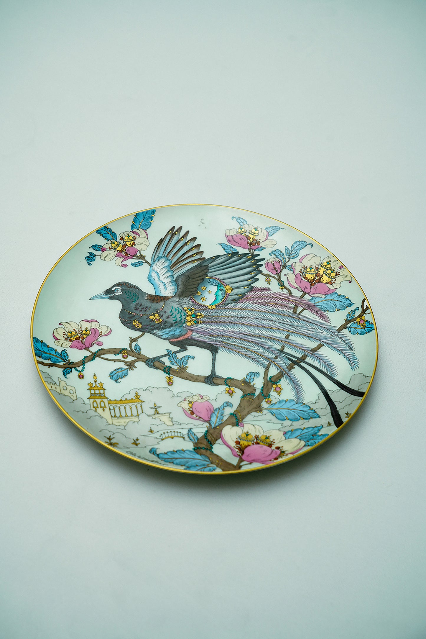 Paradiso' Peacok Plate