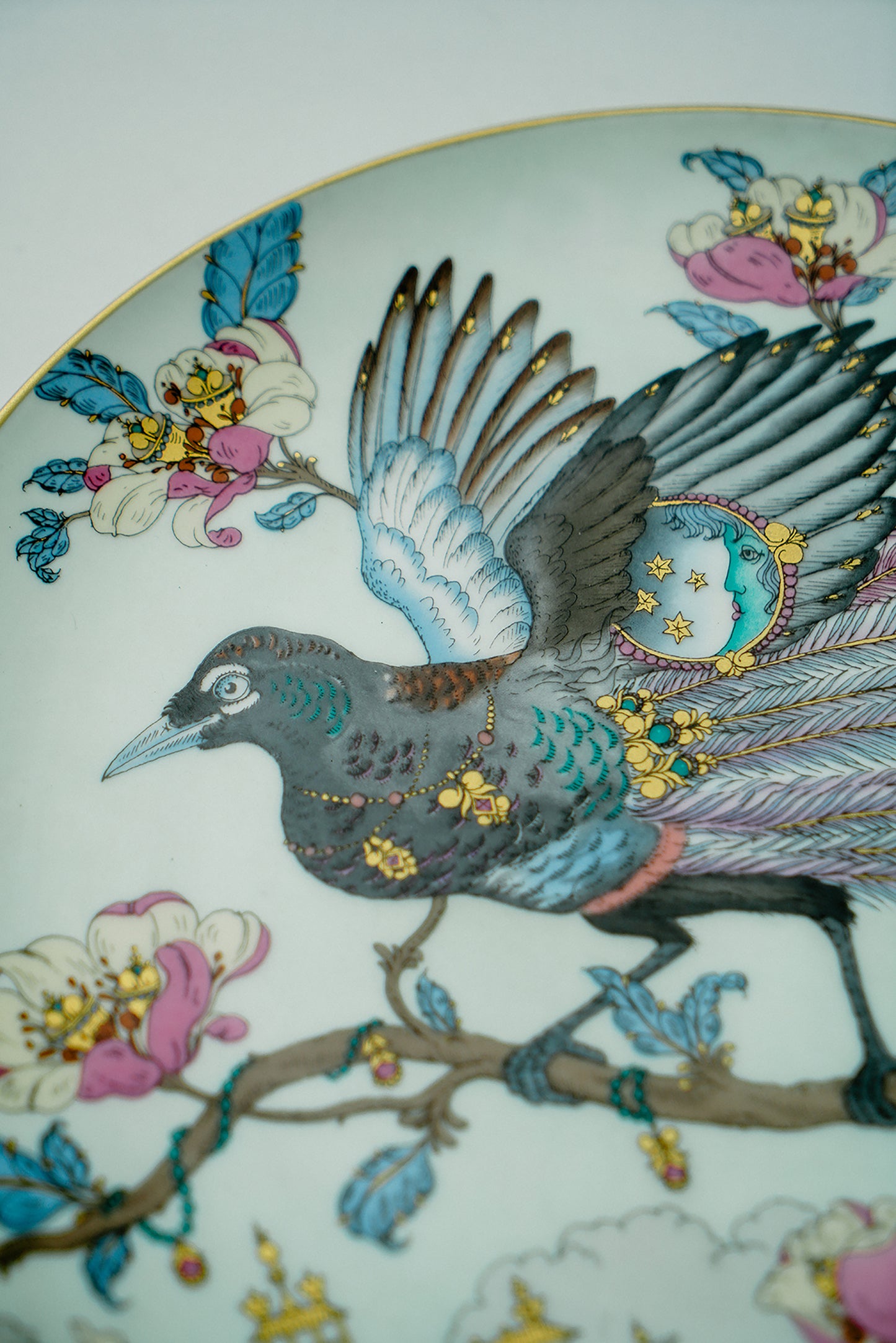 Paradiso' Peacok Plate
