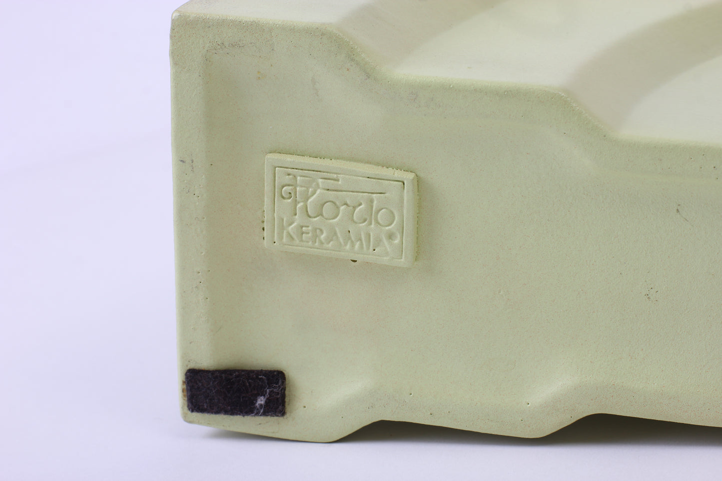 Florio shell vase buy Luciano Florio Paccagnella for Florio Keramia, 1995