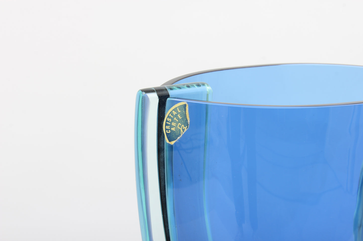 Cristal Arte vase by Giorgio Berlini, 1970s