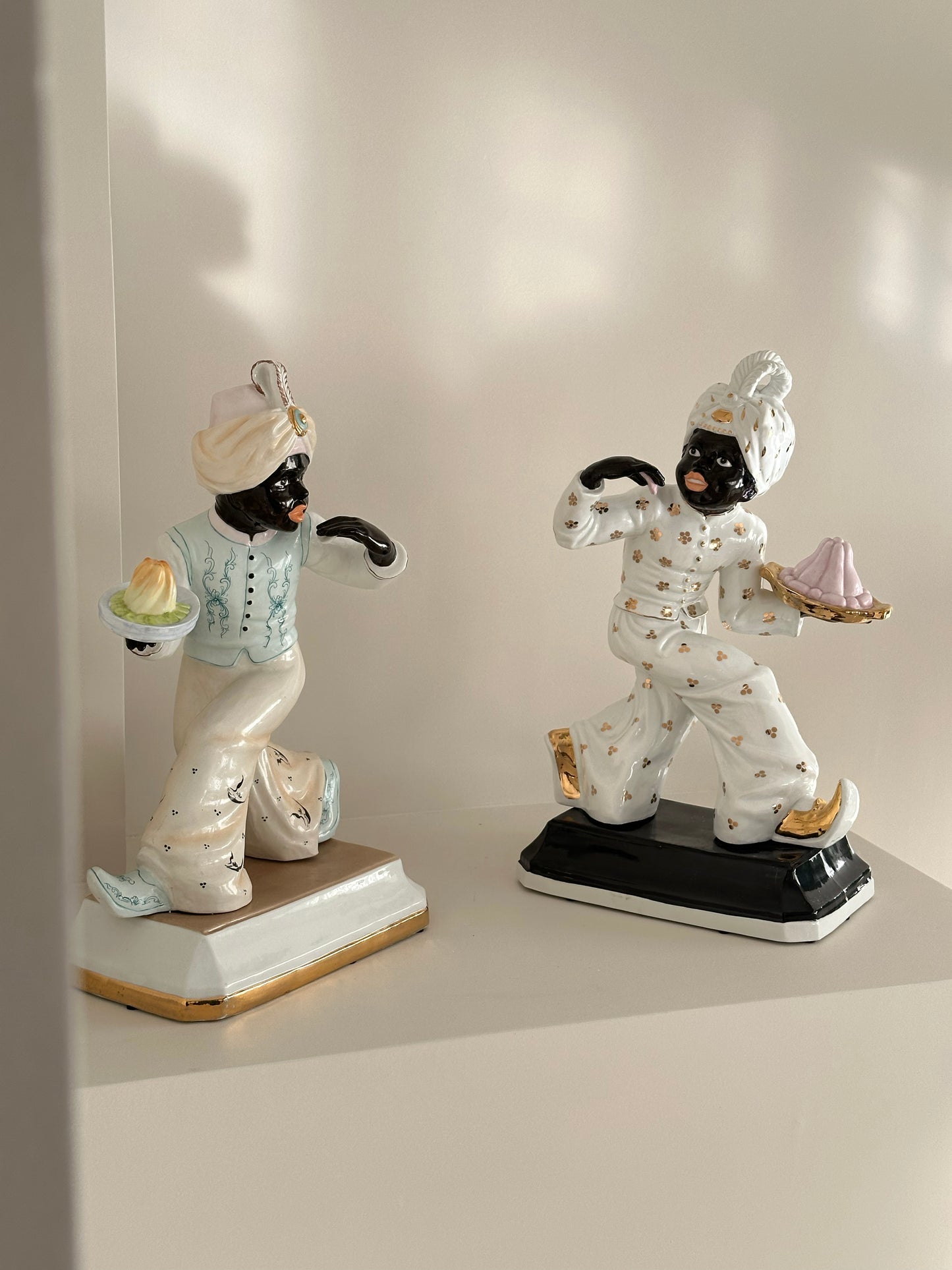 Pair of Neundorf ceramics, 1950s