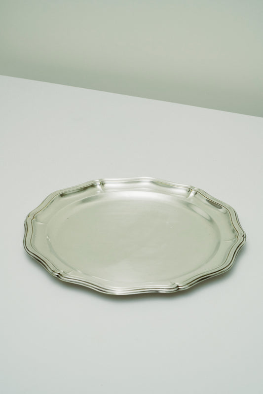 Round flat plate