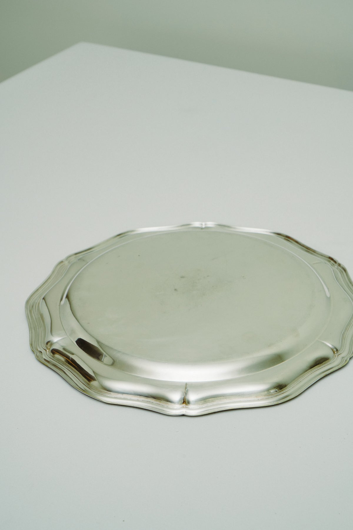 Round flat plate