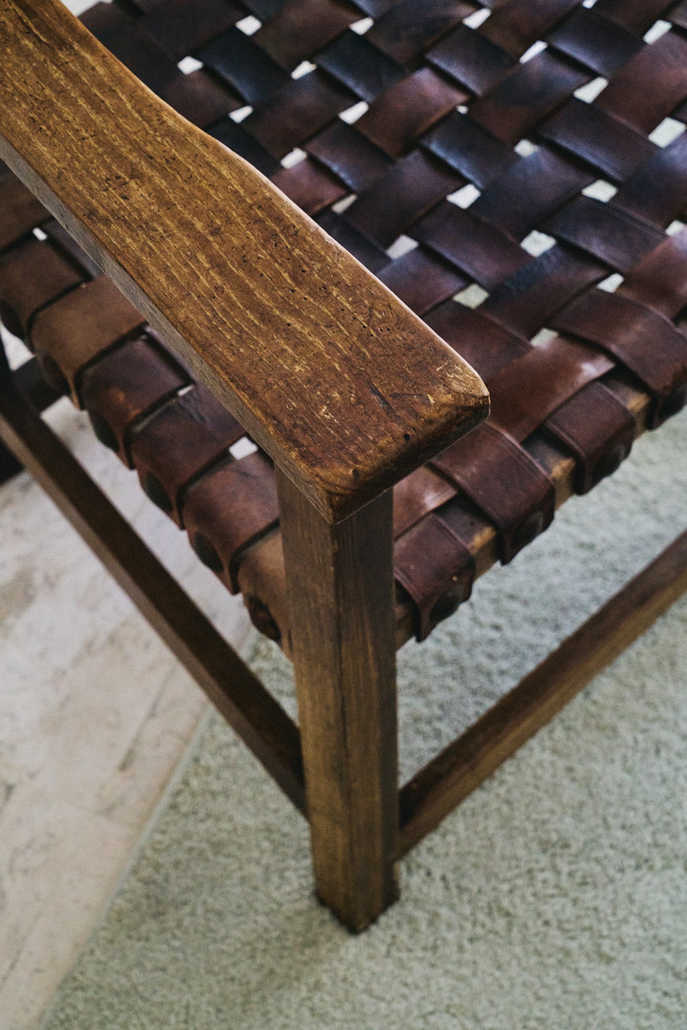 Chairs with stools (set of 2)