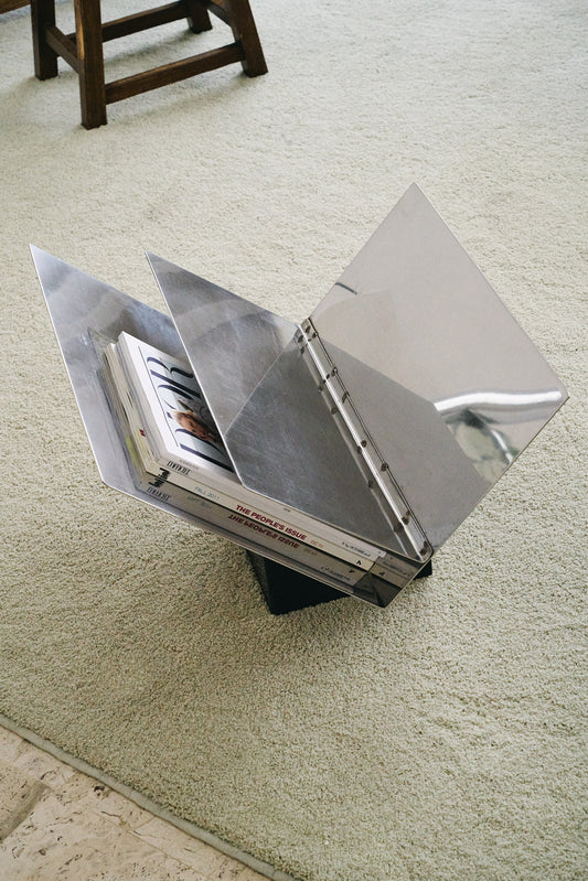 Magazine rack by Giuliana Gramigna and Sergio Mazza for Krupp, 1960s