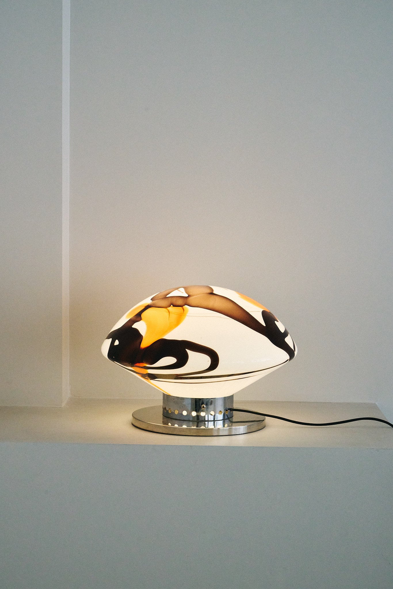 Big Murano table lamp, 1970s