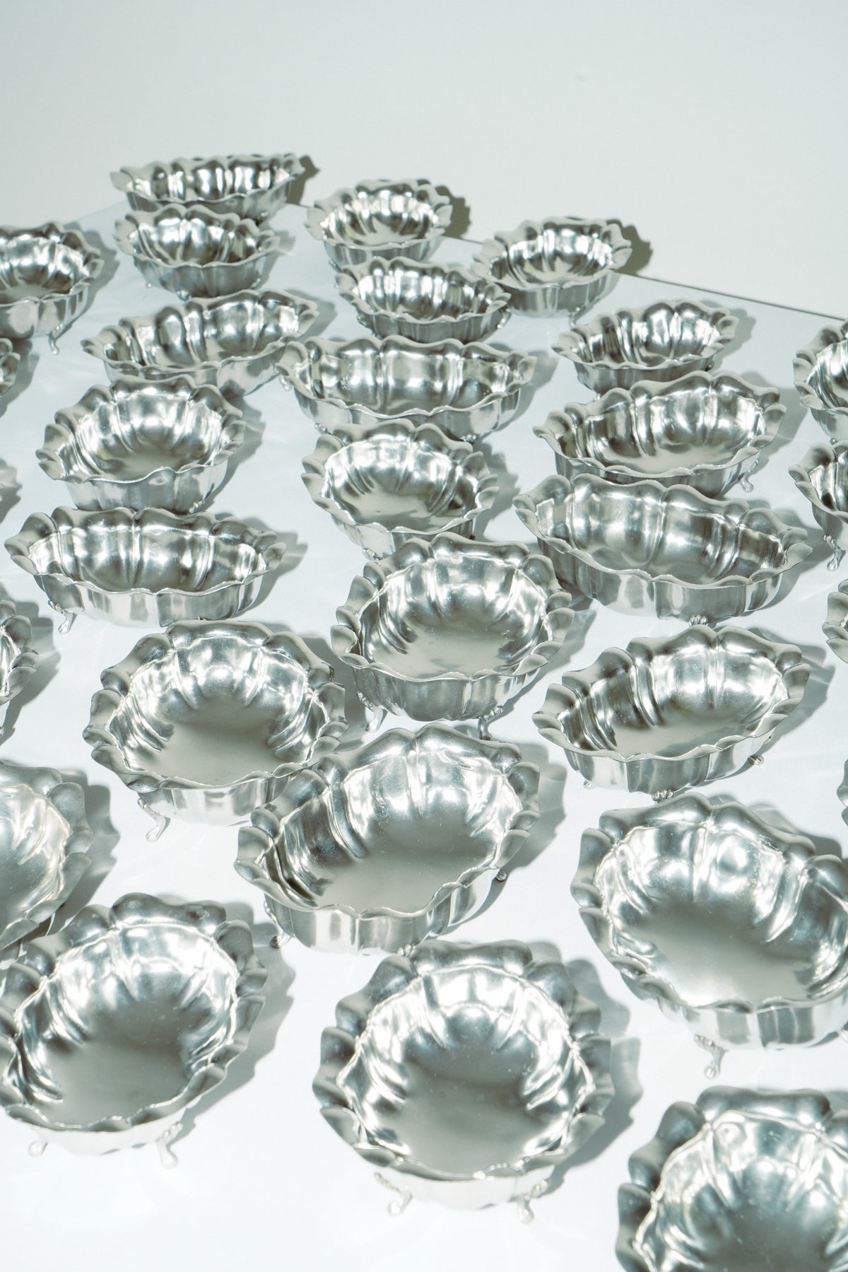 set of 46 small cups