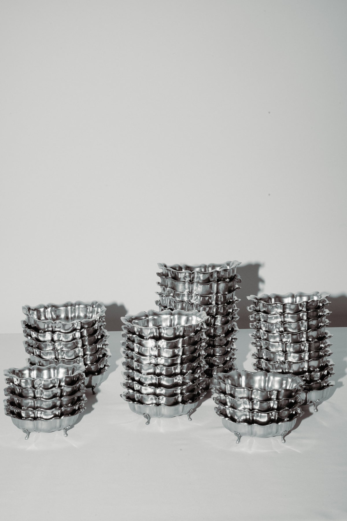 set of 46 small cups