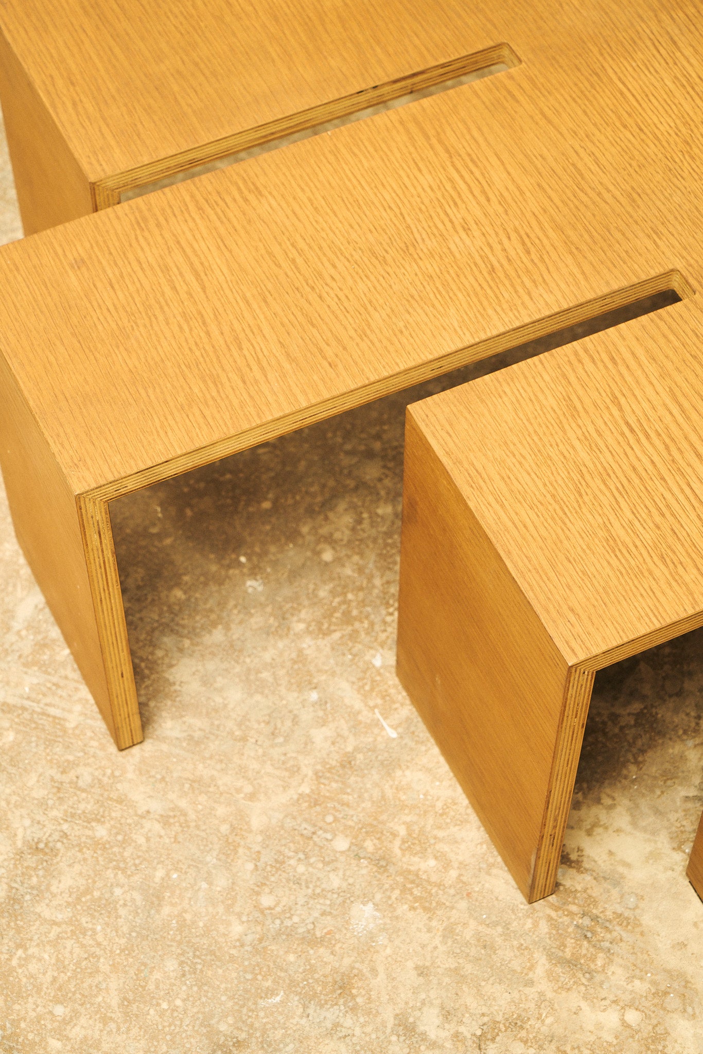 Asymmetric coffee table
