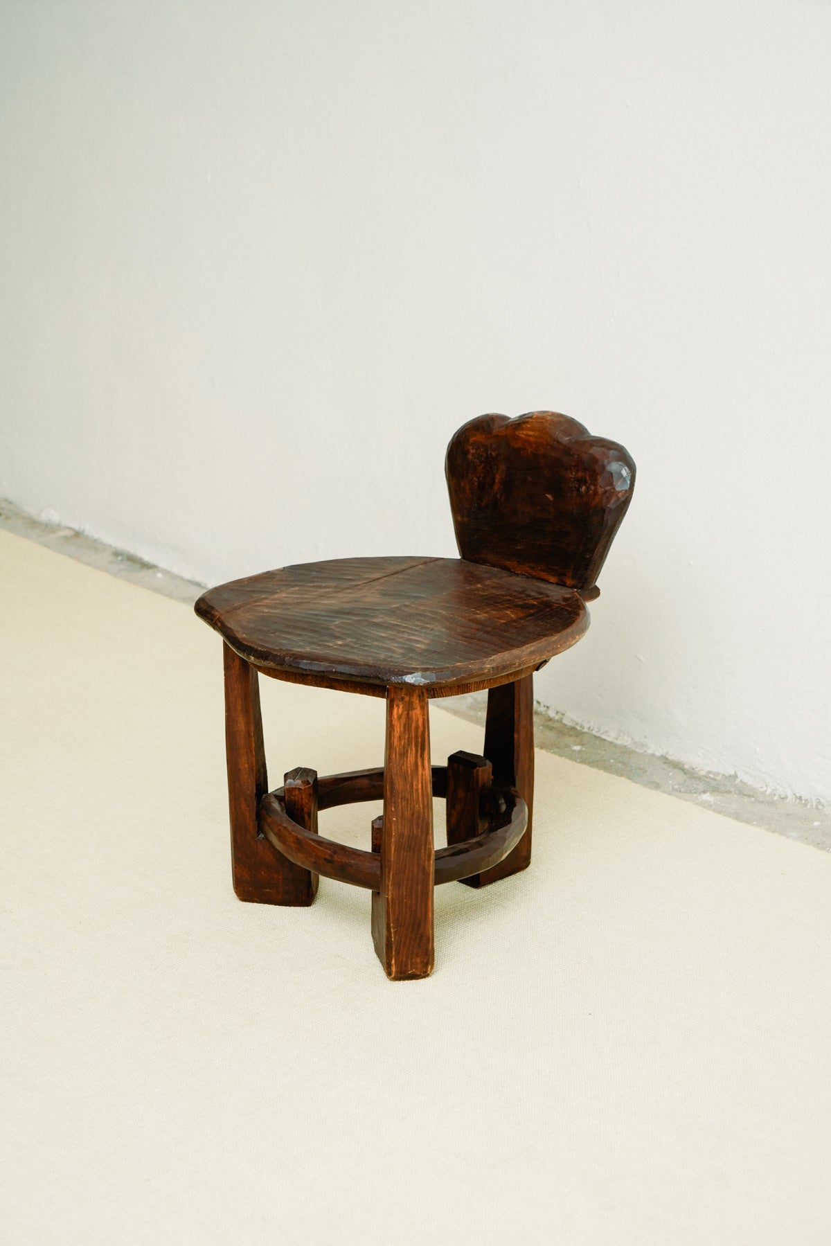 Mid century organic stool, 1950s