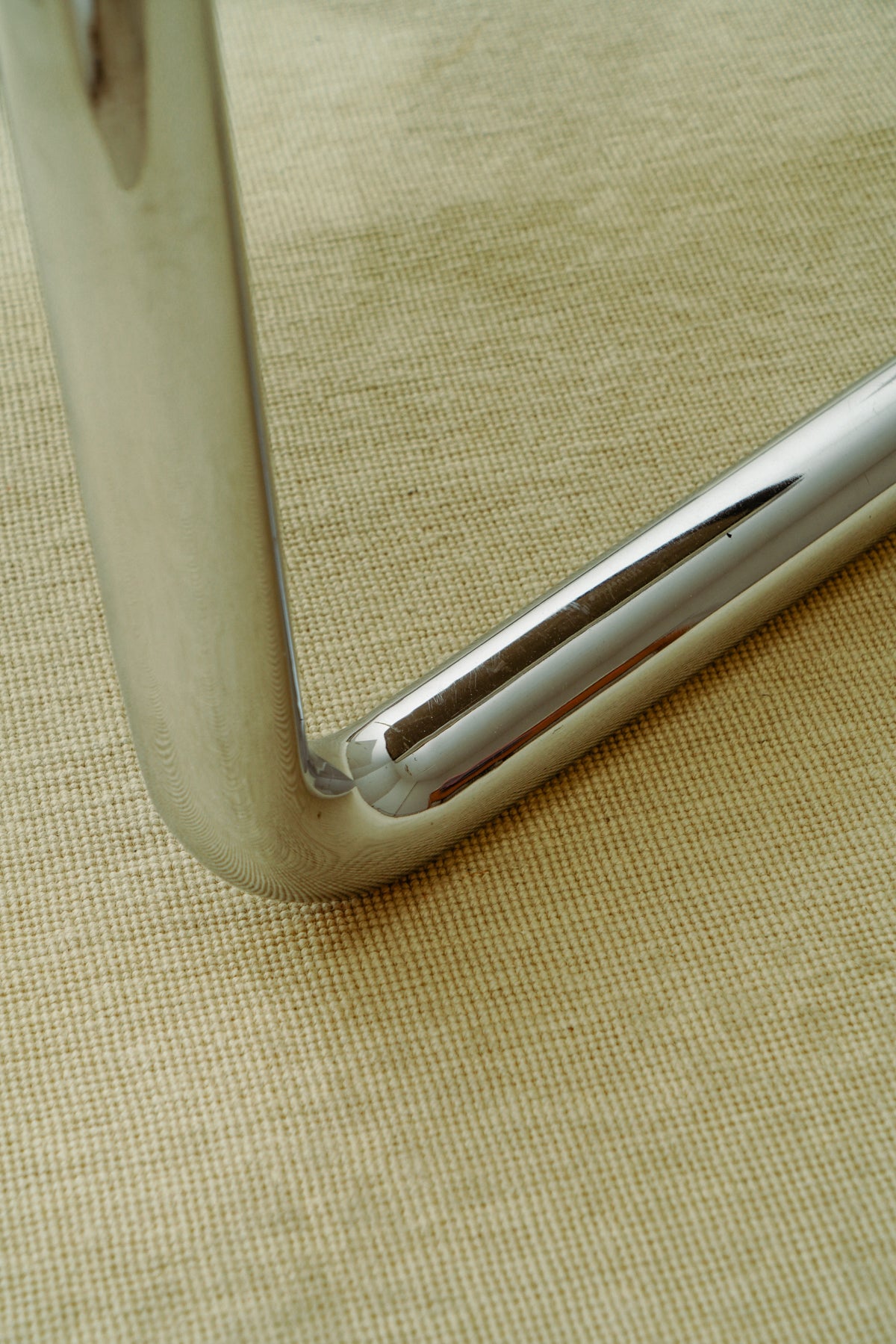 Chromed tubular chair, 1970s