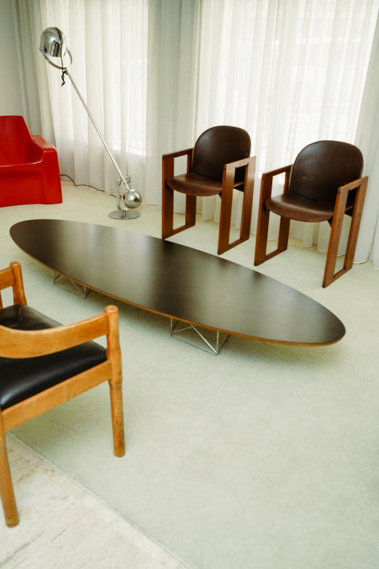 Elliptical ETR table by Charles & Ray Eames for Vitra, 1990s
