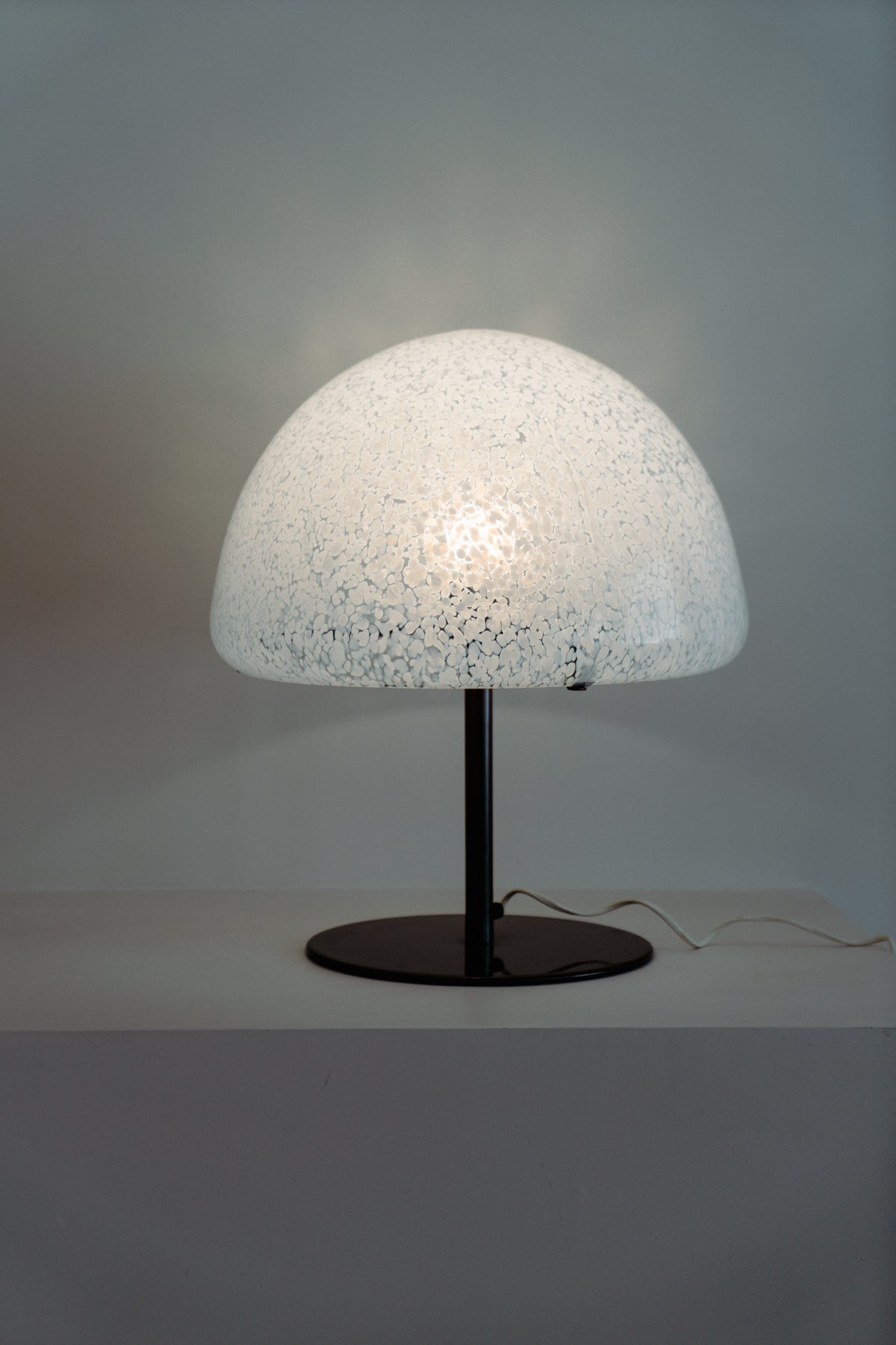 Large Murano mushroom table lamp, 1970s