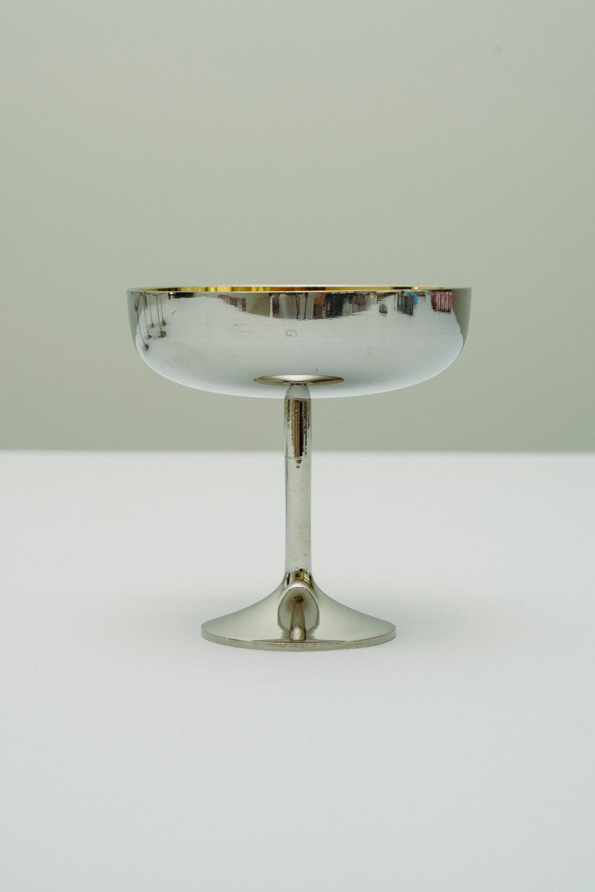Set of 6 stainless steel coupes
