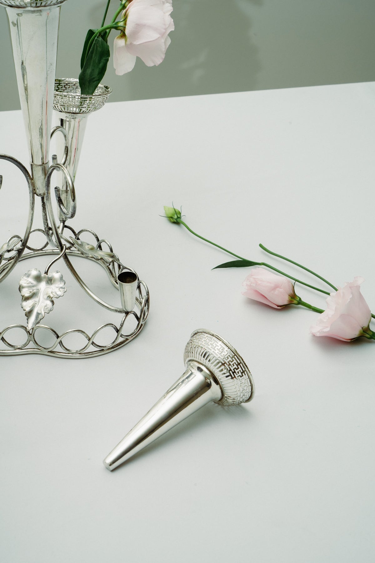 Soliflore, 4 vases