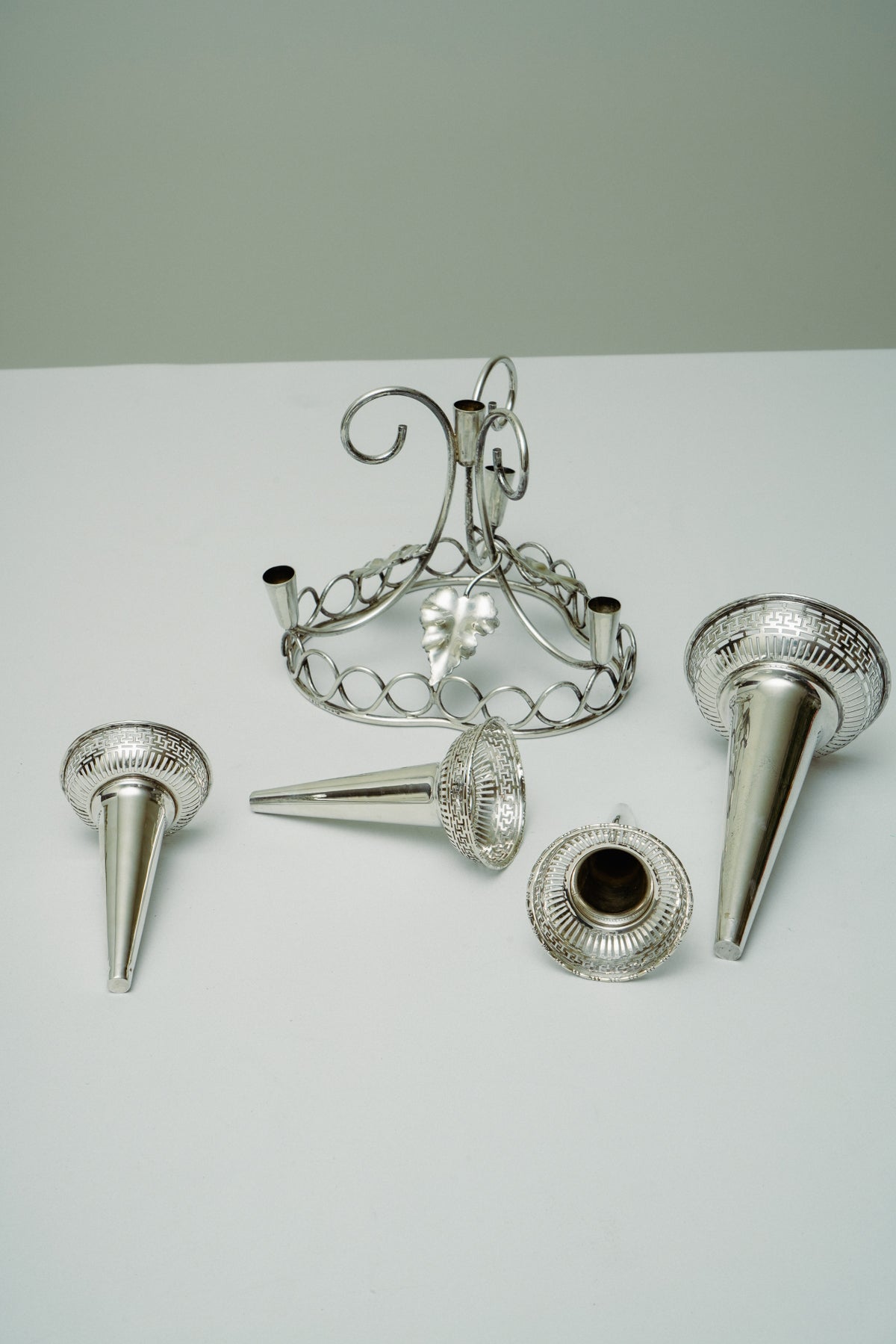 Soliflore, 4 vases