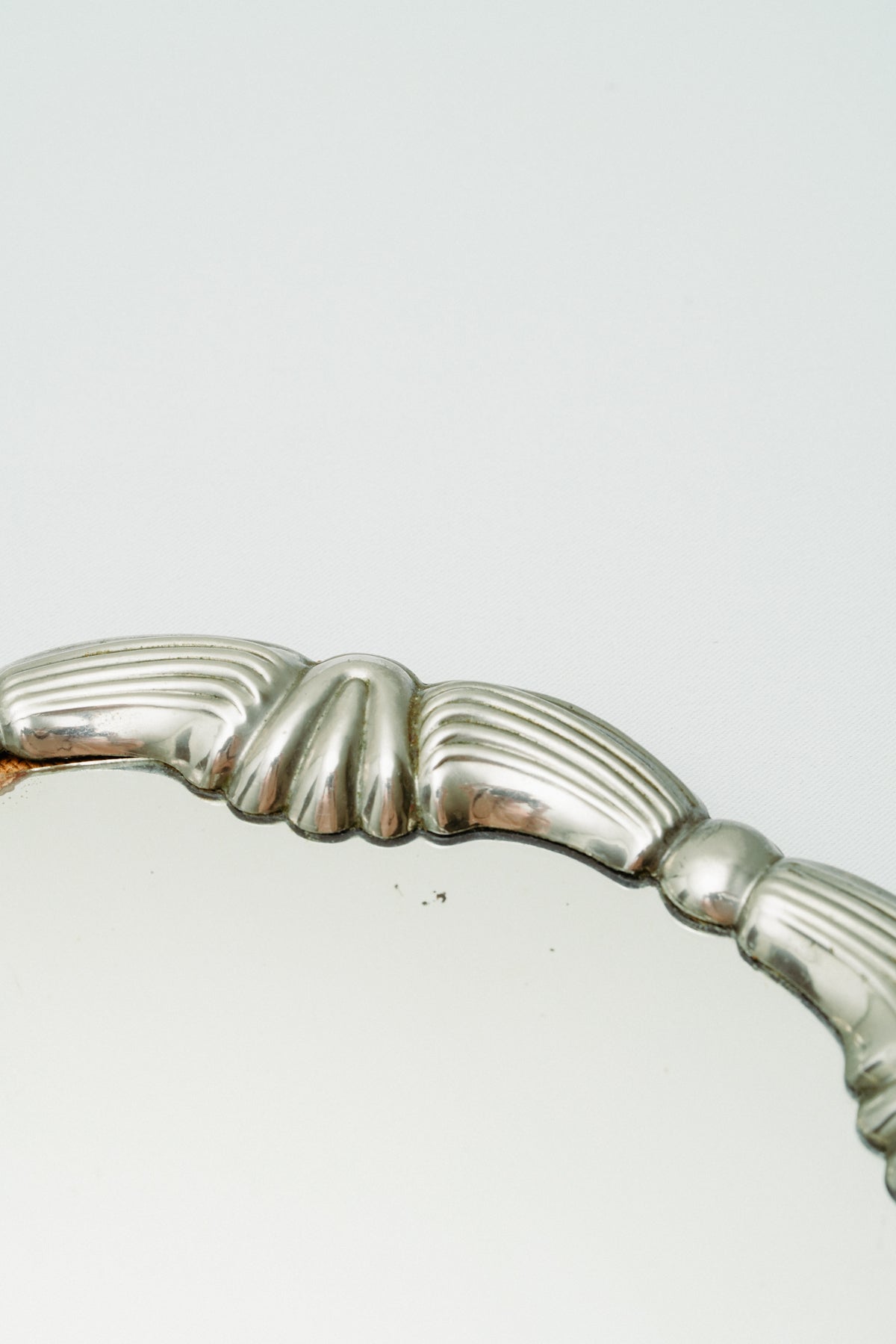 1950s small tray with mirror